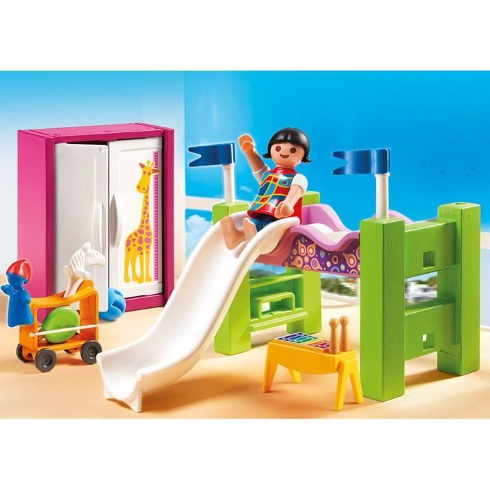 PLAYMOBIL 5579 Chambre Enfant avec Lit Cdiscount Jeux Jouets