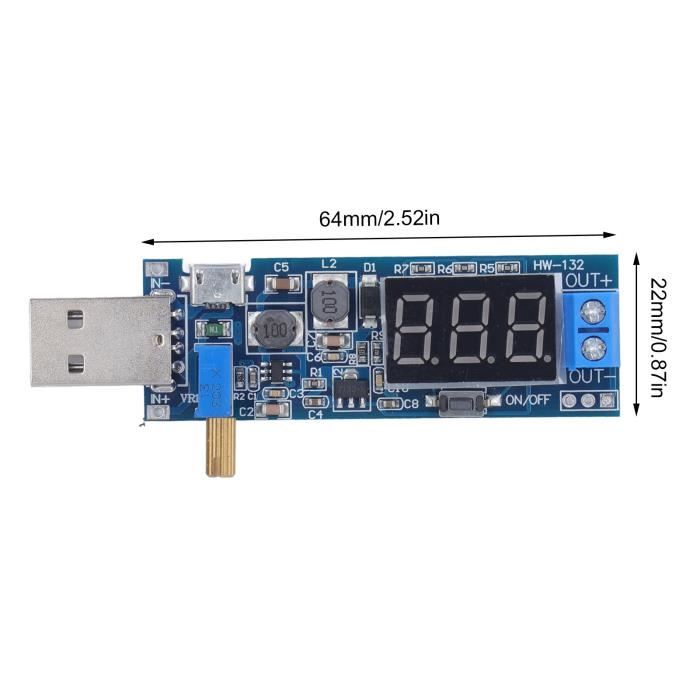 Buck Boost Module 5 Tbest Module convertisseur Buck Boost Module D'alimentation Abaisseur ...