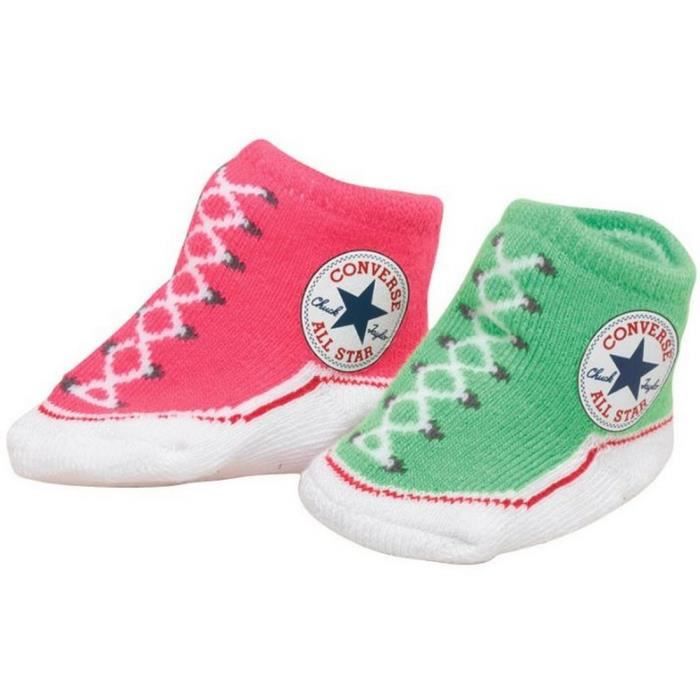 Ensemble Naissance 3 Pièces Converse Bébé Fille Rose - Cdiscount