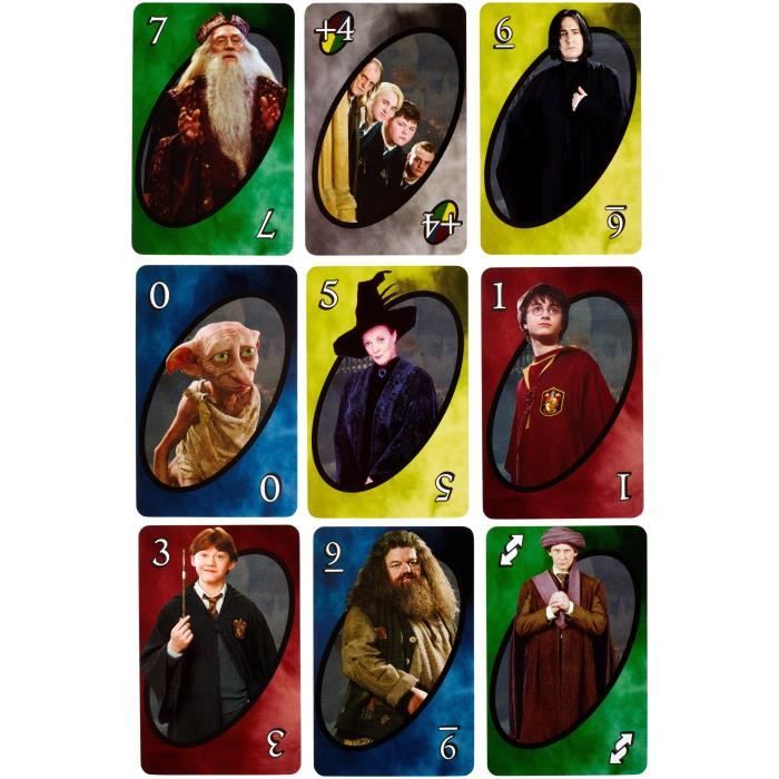 UNO - Jeu de cartes Uno Harry Potter (Langue : EN FR DE IT ES) - Allemagne,  Produits Neufs - Plate-forme de vente en gros