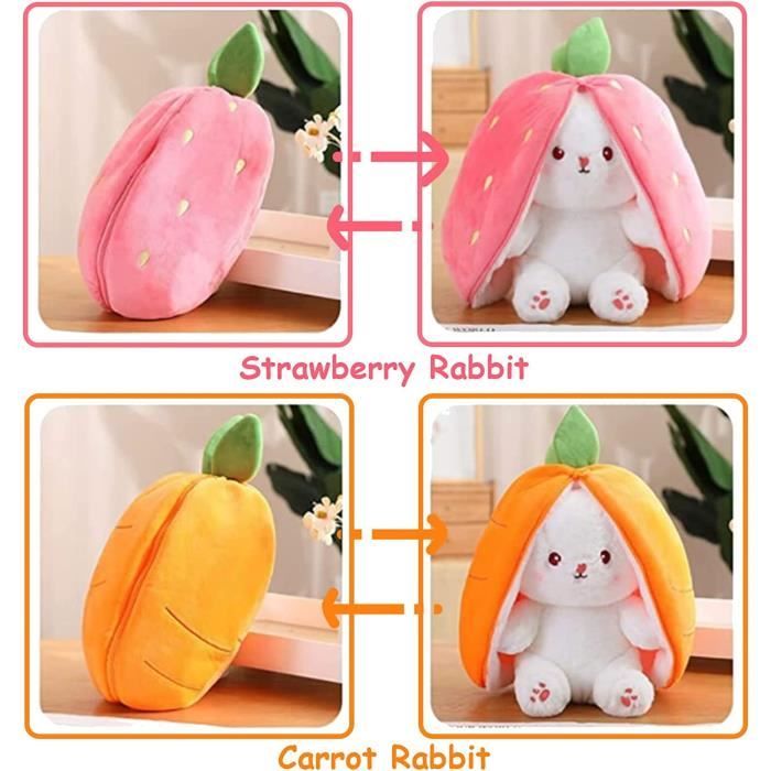 2pcs 7 '' Lapin De Pâques En Peluche Réversible Fraise Lapin - Temu Canada, lapi 2pcs 7 '' Lapin De Pâques En Peluche Réversible Fraise Lapin - Temu Canada, lapi