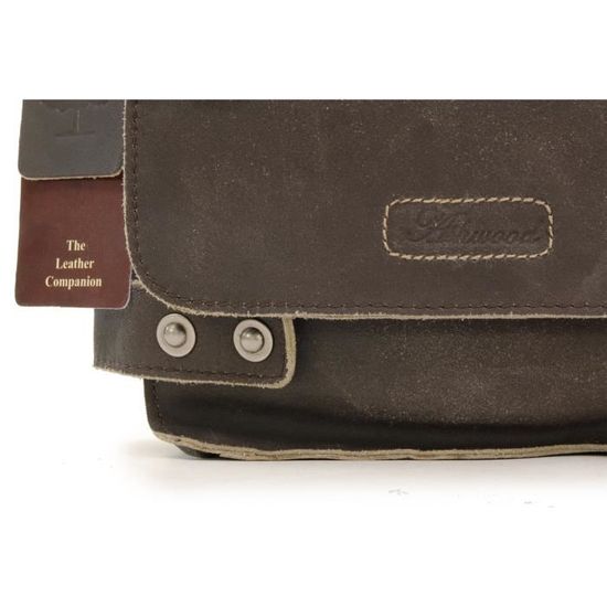 Ashwood Leather Messenger Bag - Camden 8353 Brown 