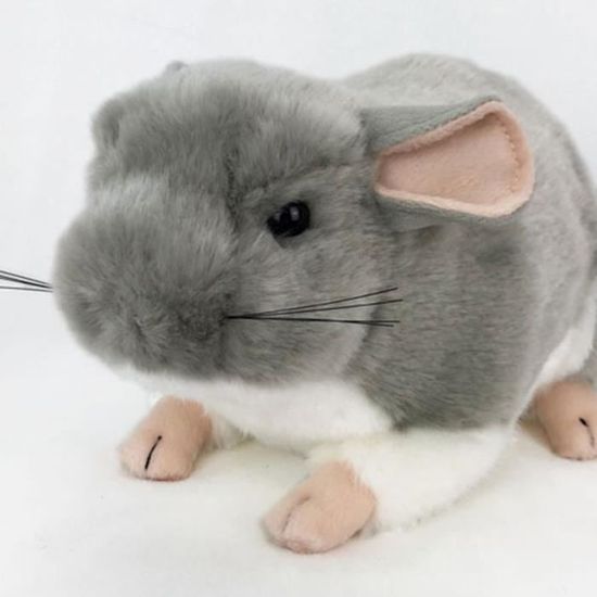 Doudou 1 Morceau De Peluche Chinchilla Animal Cdiscount Puericulture Eveil Bebe