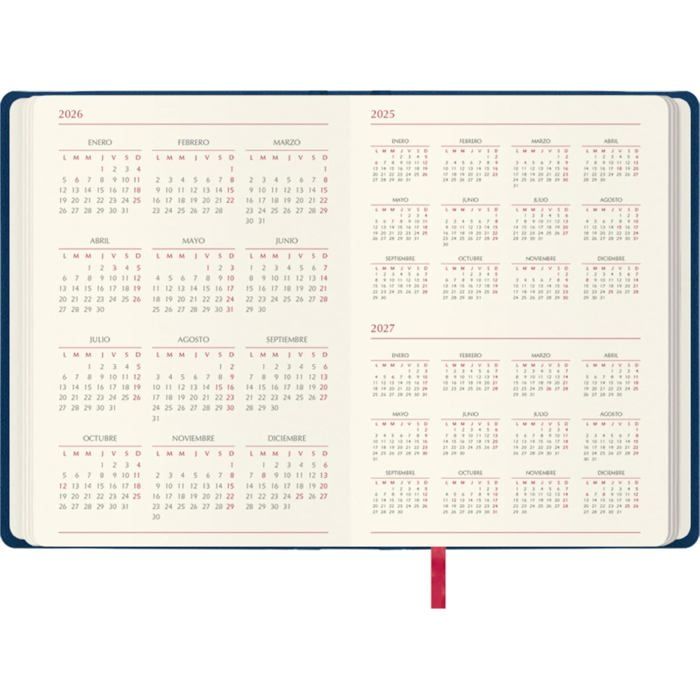 Collins Essential Agenda 2026 A5 - 1 Jour Par Page, Couverture Rigide Jaune