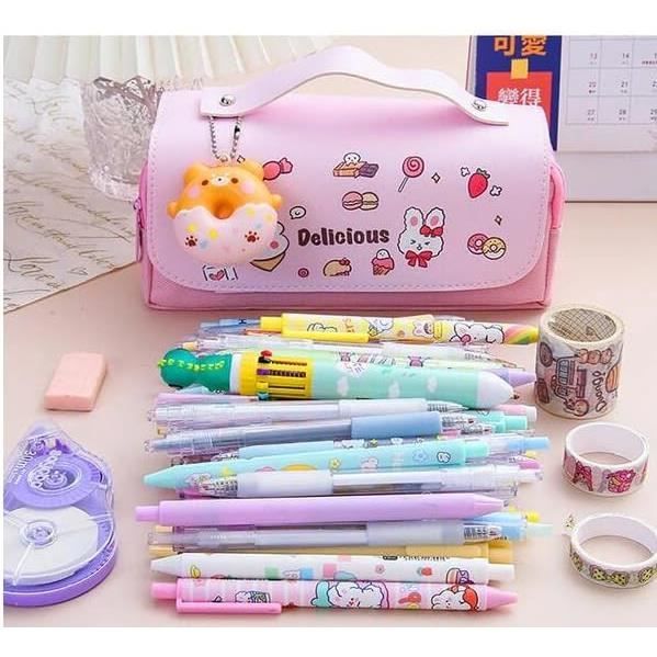 Trousse Transparente Pratique Trousse à Crayons Capybara 10 Couches Transparentes - Grande Capacité - Avec Notes Adhésives, épingles - 22x13x6 Cm étui Fournitures Scolaire Bureau Trousse Transparente Pratique Trousse à Crayons Capybara 10 Couches Transparentes - Grande Capacité - Avec Notes Adhésives, épingles - 22x13x6 Cm étui Fournitures Scolaire Bureau
