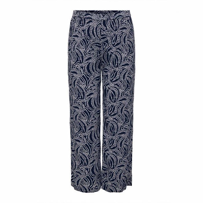 Pantalon fluide carnova lolli evening bleu 15270176 3767 Femme