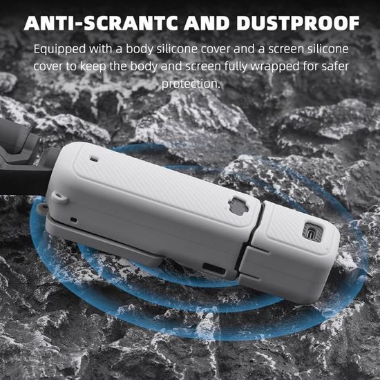 Osmo Pocket 3 40M/131FT sous-Marin Plongée Etui Coquille Coque Compatible pour DJI Osmo Pocket 3 Etanche à l'eau Accessoires