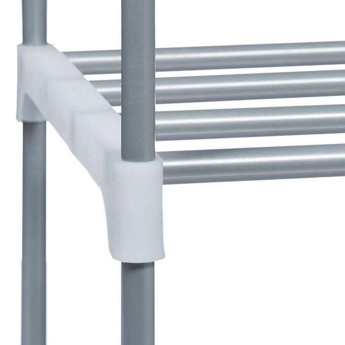 MISSLO Étagère à Chaussures Robuste à 2 Niveaux, Peut