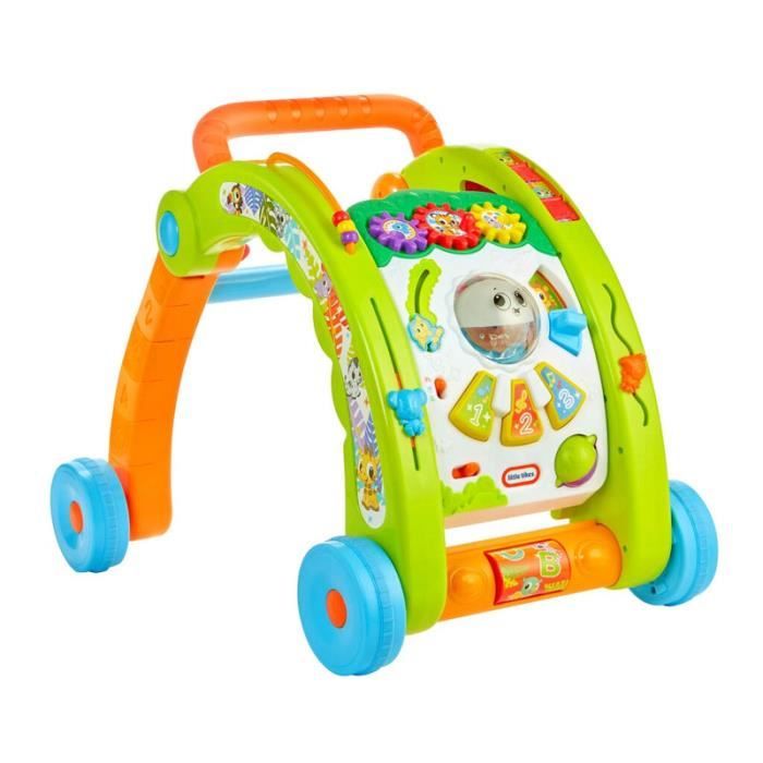 Little Tikes - Trotteur Interactif 3 en 1 - Plus de 70 Activités, Chansons & Sons - A partir de 1 an