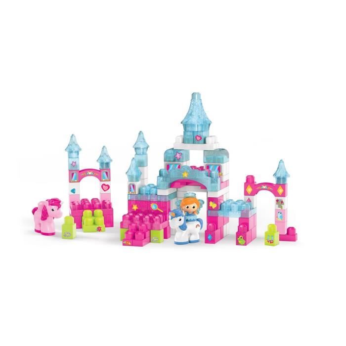 Mega Bloks First Builders Lil Princess Le Chateau de Cristal Cdiscount Jeux Jouets