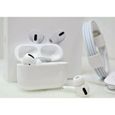 Apple AirPods Pro Blanc True Wireless Noise Cancelling Headphones avec étui de chargement MagSafe-0