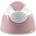 BEABA Pot d'apprentissage bébé ergonomique, poignées de préhension, joint antidérapant, facile d'entretien, old pink-0