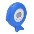 Fdit thermomètre de douche de bébé Thermomètre électronique de bain de bébé Jauge de température de douche d'affichage à-0