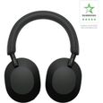 Casque audio à réduction de bruit Bluetooth Sony WH1000XM5 Noir-0