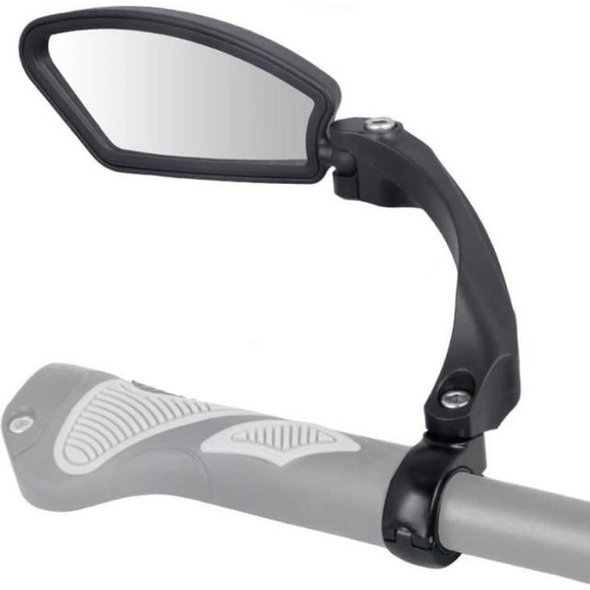 Rouge 7//8 Pouce Moto R/étroviseur V/élo Rond R/étroviseur Moto Rotatif V/élo R/étroviseur Flexible Miroir 1 Paire