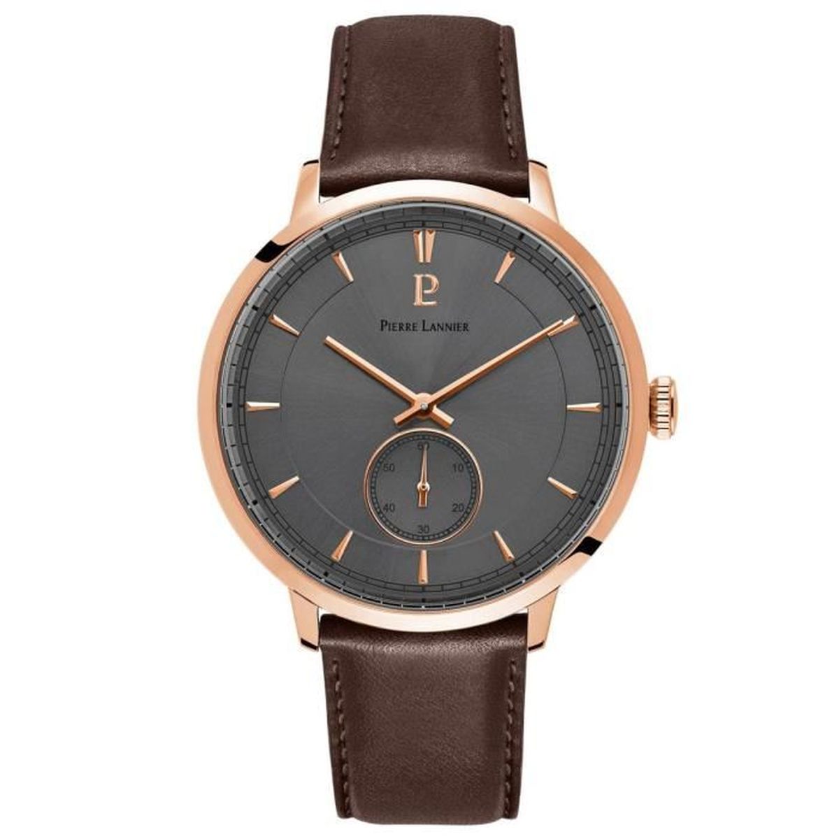 MONTRE PIERRE LANNIER , - Achat/vente montre Homme Cuir - Cdiscount