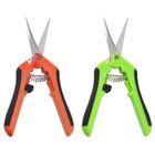 BRAND 2 Pcs Sécateurs Précision Jardinage, Ciseaux Sécateurs Lames Droites Inoxydable Ciseaux Tenailles Courbée Sécateur à Fleurs Droite