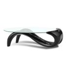 Table basse de salon noire - Wave - DESIGNETSAMAISON