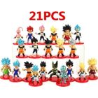 YIBUJIAZU 21 pièces Dragon Ball Z figurines d'anime jouet de figurine d'action