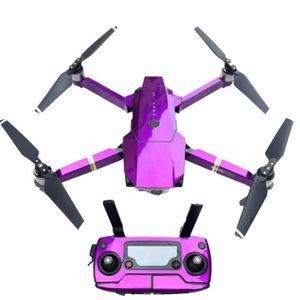 DRONE Violet-Fluorwisdom Autocollants étanches pour dron
