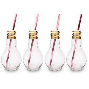Verre à cocktail CKB Ltd® Lot de 4 Edison Light Bulb Ampoule Verres