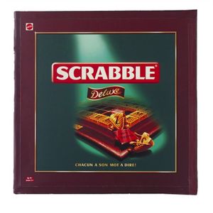 JEU SOCIÉTÉ - PLATEAU Scrabble Deluxe Mattel
