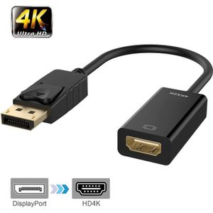 Câble Adaptateur DisplayPort Vers HDMI De 3m, 4K 60Hz Avec