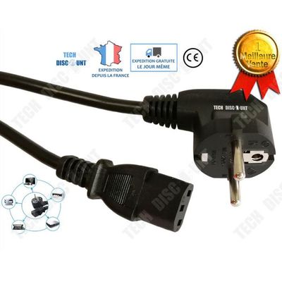 1.2m 1.5m Câble de rallonge C7 Câble d'alimentation Figure 8 Cordon d' alimentation pour Samsung Lg Sony Tv Samsung Monitor Power Supply Ps2