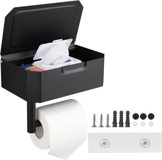 Porte-Papier Toilette En Bambou Et Tissu – Capacité 12 Rouleaux, Pliable, 43 X 17 X 37 Cm