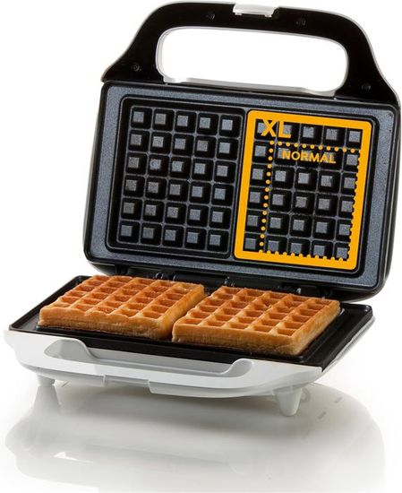 Domo Gaufrier XL avec fourchette à gaufres pour de