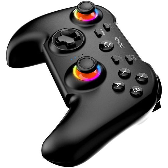 ini Clavier écanique à 3 Touches, Rétroéclairage RVB Portable HID