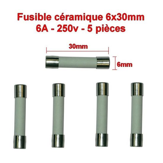Lot De 5 Fusibles Panasonic ERBRE1R25V - Fusion Rapide 1,25A 32VDC, Format SMD 0603, Neufs Sous Emballage