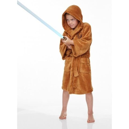 Star Wars Peignoir de bain polaire enfant Jed Cdiscount Maison