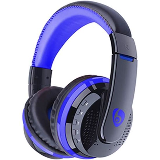 Casque Audio Pliable Rx110 Avec Micro, Ergonomique, Basses