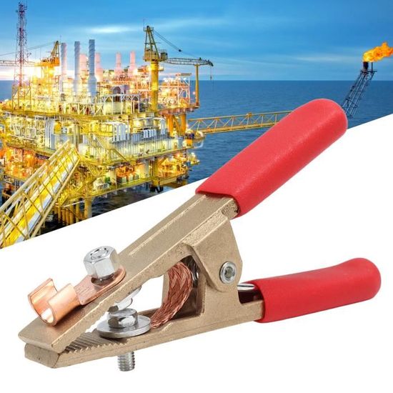 Pince De Terre à Souder En Laiton FDIT - Robuste Et Durable - Capacité