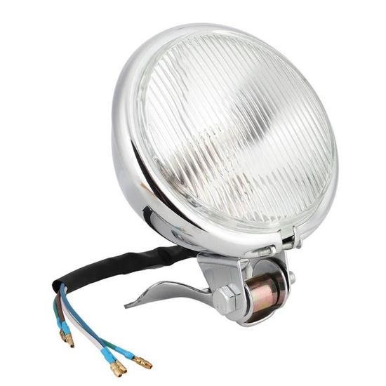 Vélo Phare Métal Vintage Antibrouillard Tête Lampe Universel Kit