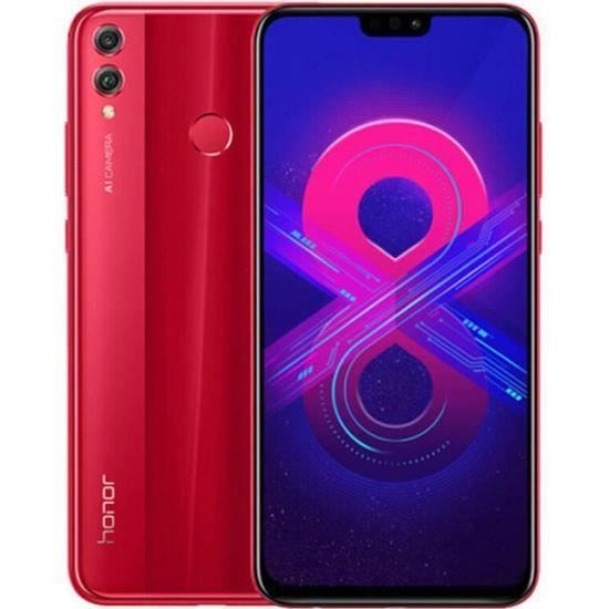 HONOR 8X 4+64Go Rouge