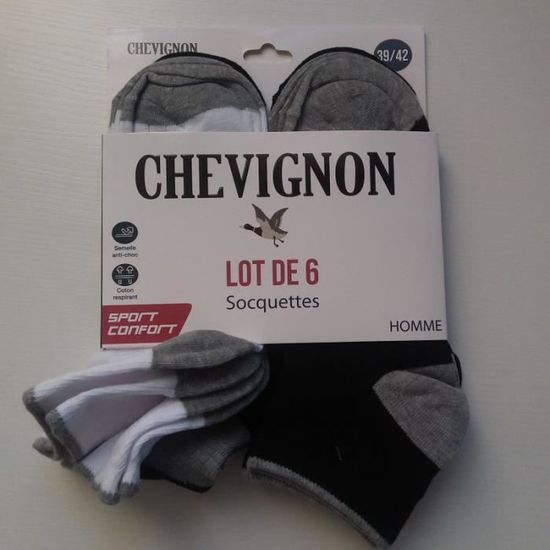 NUOZA Lot de 12 Chaussettes Femmes Hommes 35-38