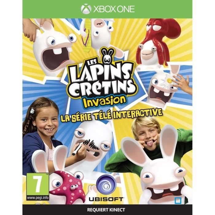 Ubisoft Lapins Crétins Invasion TV Interact Jeu Xbox One