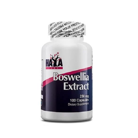 HAYA LABS BOSWELLIA EXTRACT --- 100 capsules x 250 mg