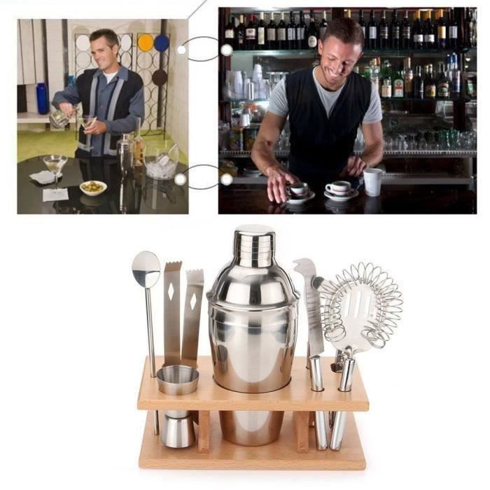 550ML kit de shaker à cocktail, Mélangeur à cocktail