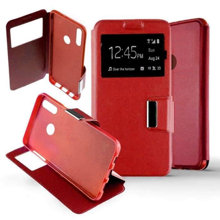 Etui Folio Xiaomi Redmi Note 7 / Note 7 Pro - Rouge