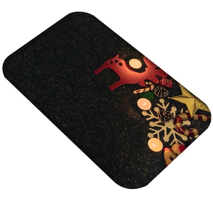 MC8693 Tapis de sol antidérapant cerf de noël ~17