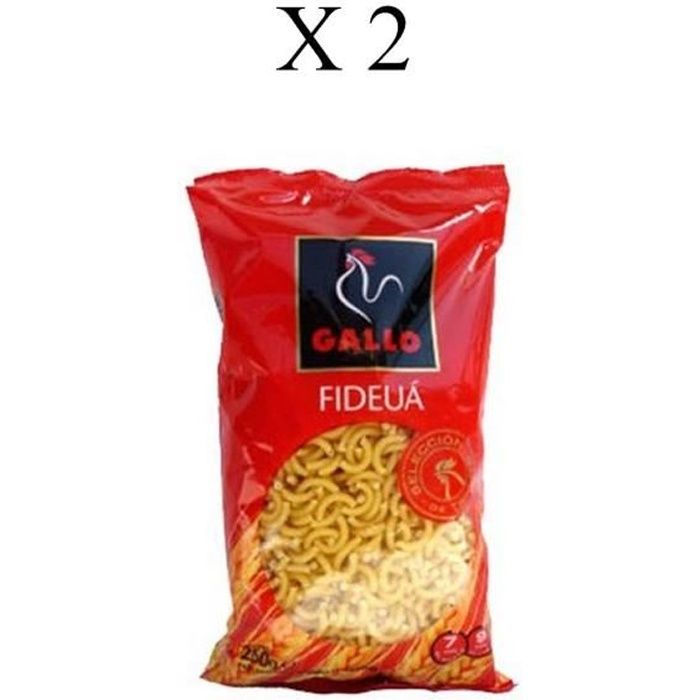 Pâtes Fideua -Gallo-. En lot de 2 sachets