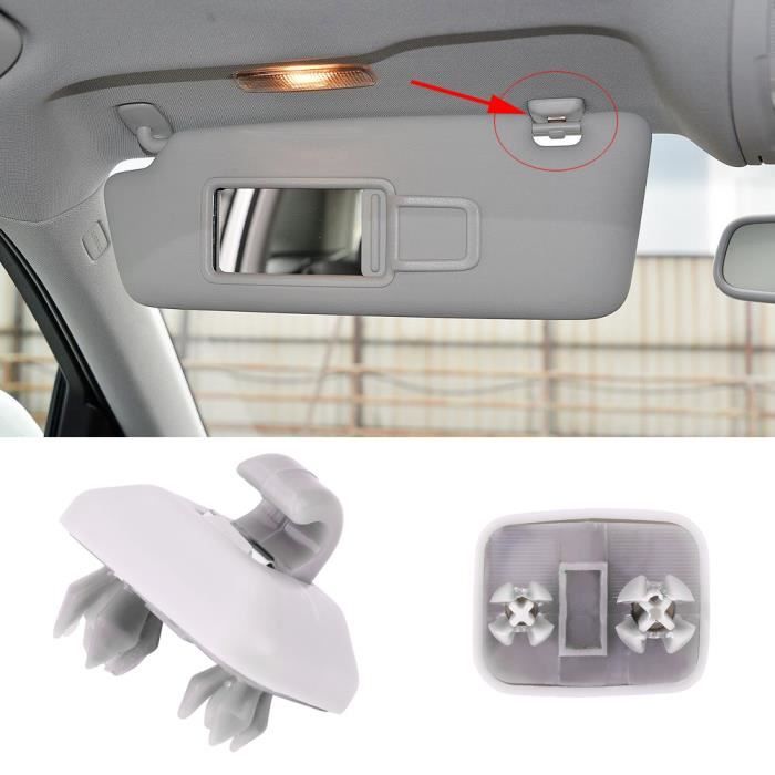 Clip Crochet Pare-soleil Intérieur pour Audi A1 A3 S3 A4 S4 A5 S5 Q3 Q5 TT Quattro 8E0857562A