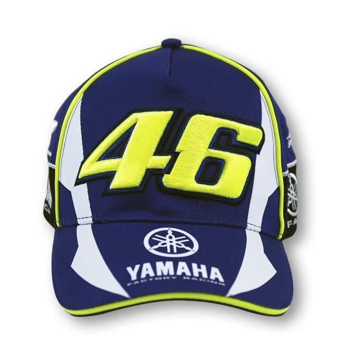 Baseball Casquette Hommes et Femmes-F1 moto gp équipe de course de moto yamaha-Bleu LIA5580