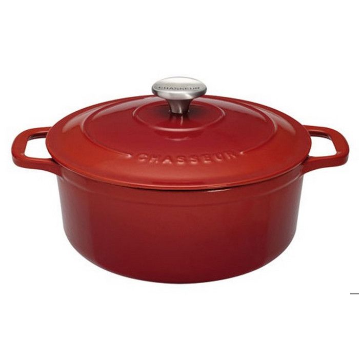 Chasseur - cocotte ronde en fonte émaillée 16 cm rubis sublime - puc471658