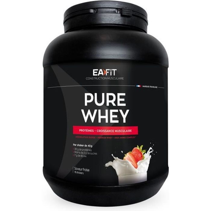 Eafit Pure Whey Fraise 750g