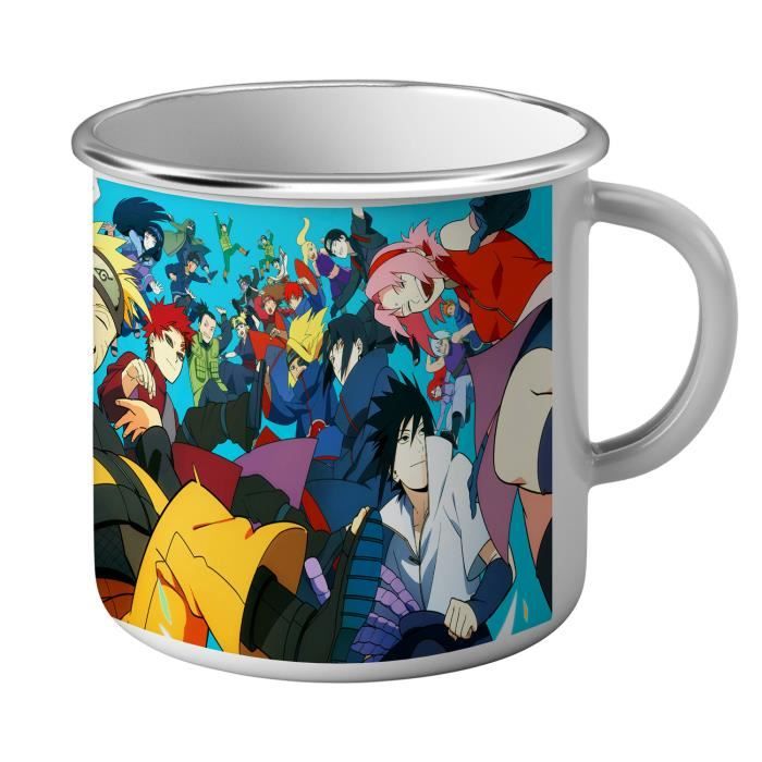 Mug Emaillé Métal naruto vous tombent dessus manga ninja