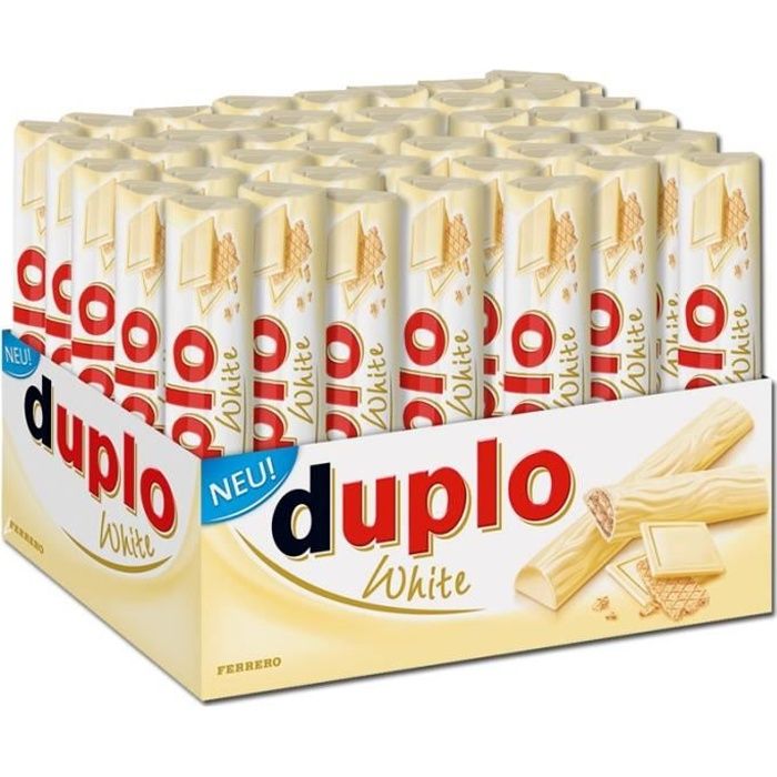 Ferrero Duplo blanc, barres, chocolat blanc, 40 P